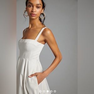 NWT Mare Mare x Anthropologie Flounced Midi Dress